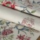 Eurofirany Bieżnik z gobeliny szenilowej wzór w kwiaty 45X140 naturalny 3