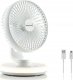 Wentylator USB InnovaGoods InnovaGoods Rechargeable Desk Fan with LED FanLed 1