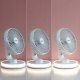 Wentylator USB InnovaGoods InnovaGoods Rechargeable Desk Fan with LED FanLed 4