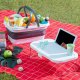InnovaGoods InnovaGoods Folding Picnic Basket with Lid-Table 1