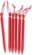 MSR Palapinės kuoliukai MSR MINI Groundhog Tent Stakes 6 3
