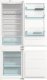 Lodówka Gorenje Gorenje Refrigerator | NRKI418EE1 | Energy efficiency class E | Built-in | Combi | Height 177.2 cm | No Frost system | Fridge net capacity 180 L | Freezer net capacity 68 L | Display | 39 dB | White 3