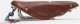 Brooks Siodełko BROOKS B17 NARROW CARVED, Brown, Steel Rail, Waga 510g, Linia Leather 4