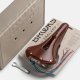 Brooks Siodełko BROOKS B17 NARROW CARVED, Brown, Steel Rail, Waga 510g, Linia Leather 8