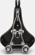Brooks Siodełko BROOKS B135, Black, Steel Rail, Waga 1630g, Linia Leather (NEW) 3