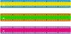 Piórnik PBS Connect Linijka plastikowa KEYROAD, w kształcie klocka Lego, 30cm, zawieszka 1