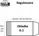 IKS Okładka książkowa reg.R-2 wys. 239mm x obw. 325mm - 355mm p25 IKS, cena za 1szt. 2