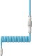 Kabel USB HP HP HyperX USB-C Coiled Cable Light Blue-White 3