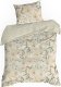 Eurofirany Pościel bawełniana z nadrukiem kwiaty SONIA 160X200 70X80X2 beżowa 3