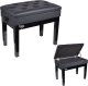 V-Tone V-TONE ŁAWA 2 BK ława do pianina ze schowkiem CZARNA 1