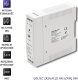 Zasilacz serwerowy Qoltec Qoltec Zasilacz na szynę DIN 20W 12V 1.67A Biały Slim 3