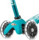 Hulajnoga Micro Micro Paspirtukai Paspirtukas Mini Micro Deluxe Aqua LED 5
