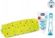 Chicco 175543 ZESTAW PASTA+SZCZOTECZKA+ETUI TIGER 3-6L 1