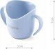 BabyOno 1463/08 KUBEK ERGONOMICZNY TRENINGOWY FLOW NIEBIESKI 4