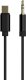 Kabel USB Cablexpert USB-C - mini Jack 3.5 mm 1.5 m Czarny (CCA-CM3.5M-1.5M) 1