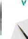 Vallejo : B01004 - Pro Modeler - Round Brush - Natural 4 3