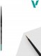 Vallejo Vallejo: B01030 - Pro Modeler - Round Brush - Natural 3/0 3