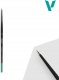 Vallejo : B01040 - Pro Modeler - Round Brush - Natural 4/0 3