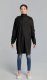 Basil Ponczo przeciwdeszczowe unisex BASIL MOSSE BICYCLE RAIN PONCHO UNISEX 100% waterproof jet black Rozmiar: XL/XXL 2