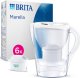 Brita Brita Marella Cool white + 6 Maxtra Pro All-In-1 filtrační konvice, 2,4 l, indikátor výměny filtru, 6x filtrační patrona 1