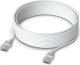Ubiquiti UACC-Cable-Patch-EL-12M-W kabel sieciowy Półprzezroczysty, Biały Cat6 2