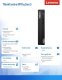 Komputer Lenovo ThinkCentre M70q Tiny G5 12TD000NPB W11P i3-14100T/8/256/INT 6