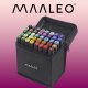 Maaleo MARKERY/PISAKI DWUSTRONNE - 40 SZT. MAALEO 24102 7