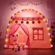 Kruzzel NAMIOT DLA DZIECI DOMEK + LAMPKI 23472 3