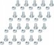 Digitus Rack acc Digitus cable manag.ring 3U 10pcs. grey 6