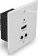 System przekazu sygnału AV Lindy Adap Lindy 70m Cat.6 HDMI 4K60 Wall Plate Extender 2