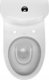 Miska WC Cersanit COMPAC TPARVA 306 PA011 3/6 WHITE 2