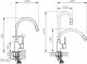 Bateria kuchenna Sourcing KITCHEN MIXER ZORBA BZR4P. BEIGE 1