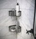 Koszyk prysznicowy Sourcing CORNER SHOWER BASKET BLACK 3