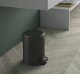 Kosz na pranie Sapho PEDAL BIN 5L POTTY BLACK 4