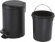 Kosz na pranie Sapho PEDAL BIN 5L POTTY BLACK 6