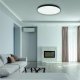 Lampa sufitowa Sourcing CEILING LAMP BOSTON2X48W D60RC LED BLACK 1