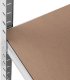 MSW Regał magazynowy metalowy 4 półki 320 kg 80 x 40 x 160 cm szary 2 szt. Regał magazynowy metalowy 4 półki 320 kg 80 x 40 x 160 cm szary 2 szt. 2