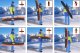 Snowsport Pokrowiec na narty Snowsport Ski Bag Orange 6in1 2022 2
