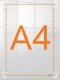 Nobo Rama akrylowa z przyssawkami Premium A4 5