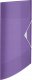 Esselte Teczka z zak� Colour'Breeze PP A4 lawendowy 1
