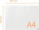 Nobo Planer akryl week na biurko Nobo Home A4 5