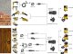 Dewalt system złączek do odpylania adapter stożkowy gumowy 3