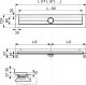 Tece SHOWER CHANNEL WITH WALL UPSTAND 800 MM 1