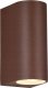 Kinkiet DELIGHT Trio Roya 204269224 kinkiet lampa ścienna zewnętrzna IP44 2x35W GU10 brązowy 8