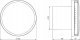 Europlast ELFAN CRIC E-EXTRA D100 COVER ANTHR 2