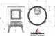 Sourcing CAST IRON STOVE PALESTRO PATINE 8 KW 2