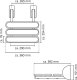 Sourcing FOLD DOWN SHOWER SEAT PRO WHITE 7