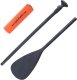 John Paddle Wiosło SUP John Paddle Black-1 165-208cm Regulowane 3-częściowe + odbijacz 165-208 cm 1