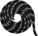 John Paddle Lina kotwiczna pleciona polipropylenowa John Paddle w odcinkach: 10/15/20m Czarna 6mm 20 m 5
