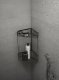 Koszyk prysznicowy Sourcing CORNER SHOWER BASKET MATT BALCK 2